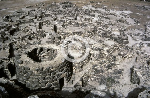 Su Nuraxi di Barumini, Sardinia, Bronze Age, 18th century BC-2nd century AD, (2000). Creator: LTL.