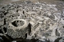 Su Nuraxi di Barumini, Sardinia, Bronze Age, 18th century BC-2nd century AD, (2000). Creator: LTL