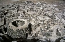 Su Nuraxi di Barumini, Sardinia, Bronze Age, 18th century BC-2nd century AD, (2000). Creator: LTL