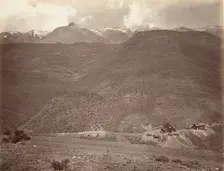 Sutro Tunnel Shaft No. 2, 1875, printed ca. 1876. Creator: Carleton Emmons Watkins