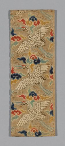 Sutra Cover, China, Ming dynasty (1368-1644), c. 1590's. Creator: Unknown