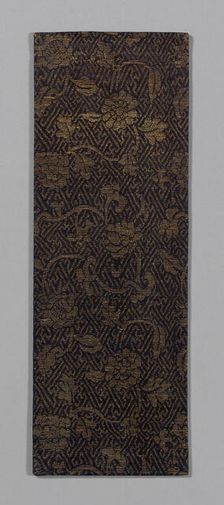 Sutra Cover, China, Ming dynasty (1368-1644), c. 1590's. Creator: Unknown