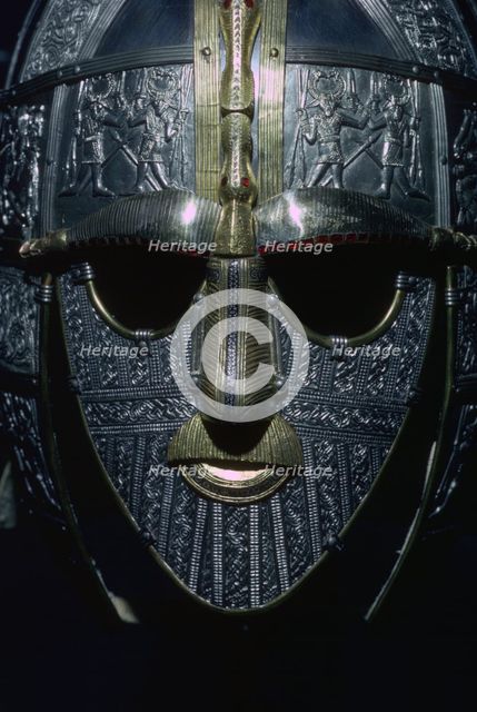 Sutton Hoo Helmet (reconstruction). Artist: Unknown