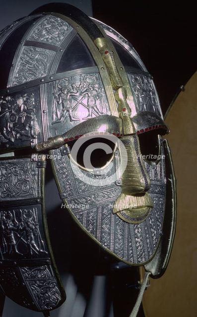 Sutton Hoo Helmet (reconstruction). Artist: Unknown