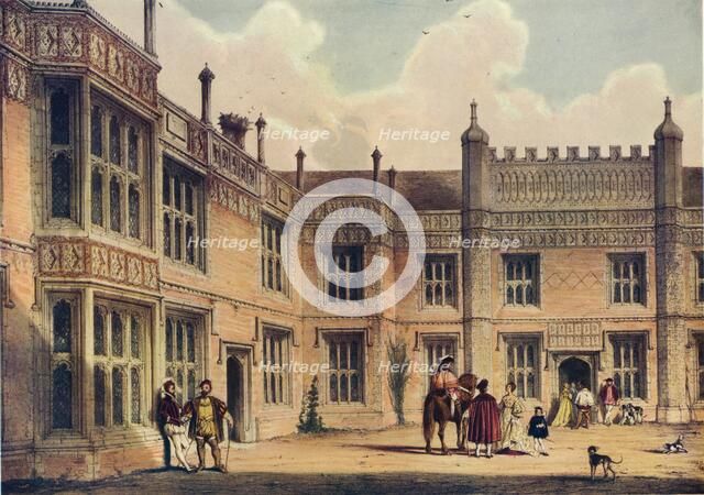 Sutton Place, North Front, 1909. Artist: Unknown.