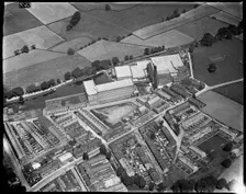 Sutton Worsted Mills on Bridge Street, Sutton-in-Craven, North Yorkshire, c1930s. Creator: Arthur William Hobart