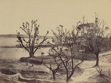 Suttee Ghat, Cawnpore, 1858. Creator: John Murray