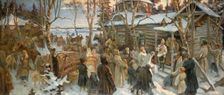 Suvorov leaves Konchanskoye Village in 1799, 1901-1902