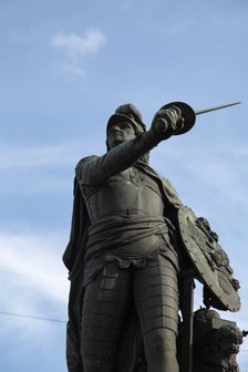 Suvorov Monument, St Petersburg, Russia, 2011. Creator: Sheldon Marshall