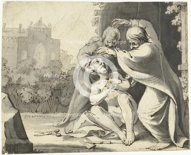 Suzanna and the elders, 1617-1619. Creator: Gerard ter Borch I.
