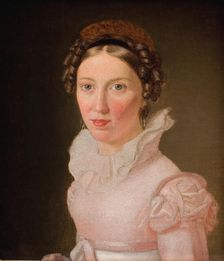Suzanne Juel. The Artist's Sister-in-Law and later to Become his Third Wife, 1823. Creator: CW Eckersberg