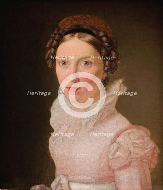 Suzanne Juel. The Artist's Sister-in-Law and later to Become his Third Wife, 1823. Creator: CW Eckersberg.