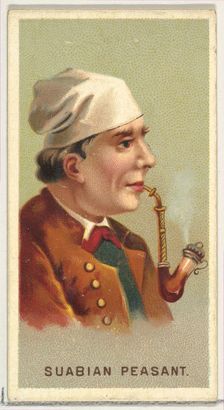 Suabian Peasant, from World's Smokers series (N33) for Allen & Ginter Cigarettes, 1888. Creator: Allen & Ginter