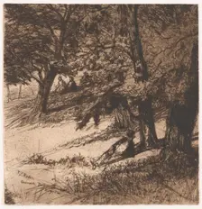 Sub Tegmine..., 1859., 1859. Creator: Francis Seymour Haden