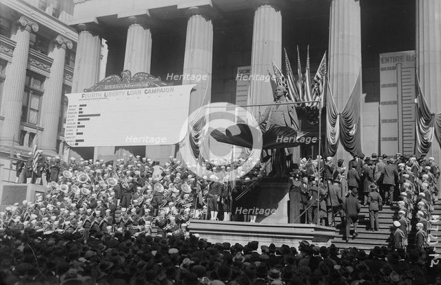 Sub-treasury, 4 Oct 1918. Creator: Bain News Service.