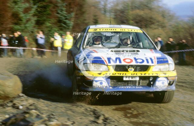 Subaru impreza wrc 1998 network Q rally. Artist: Unknown.