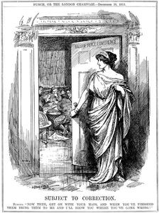 Subject to Correction 1912. Artist: Leonard Raven-Hill