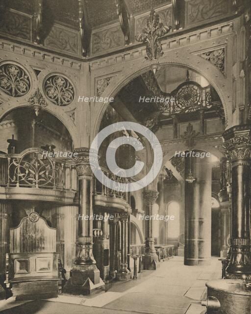 'Sublimated Sewage Station: The Engine House at Abbey Mills', c1935. Creator: Unknown.