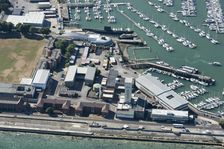 Submarine Escape Training Tank (SETT), HMS Dolphin, Gosport, Hampshire, 2018. Creator: Historic England