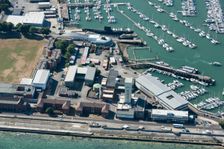 Submarine Escape Training Tank (SETT), HMS Dolphin, Gosport, Hampshire, 2018. Creator: Historic England