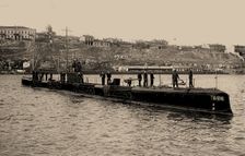 Submarine Tyulen in Sevastopol, 1915
