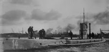 Submarine "U-14", 17 Nov 1914 (date created and published later). Creator: Bain News Service