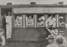 Submission of the main leaders of the Philippine uprising (Philippine Revolution, Philippines, 1898. Creator: Unknown