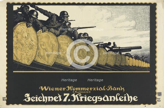 Subscribe to the 7th War Loan, 1917. Creator: Offner, Alfred (1879-1937).