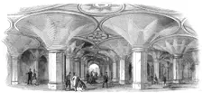 Subway of the new High-Level Station at the Crystal Palace, 1865. Creator: Unknown