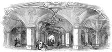 Subway of the new High-Level Station at the Crystal Palace, 1865. Creator: Unknown