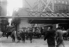 Subway building - N.Y., between c1910 and c1915. Creator: Bain News Service