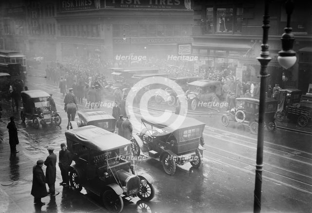 Subway fire, 1/6/15, 1915. Creator: Bain News Service.