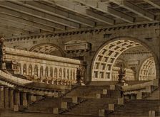 Subterranean Mausoleum, 1780/1790. Creator: Pietro Gonzaga