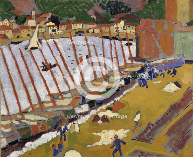 Suburb of Collioure, 1905. Creator: Andre Derain.