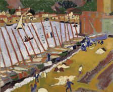 Suburb of Collioure, 1905. Creator: Andre Derain
