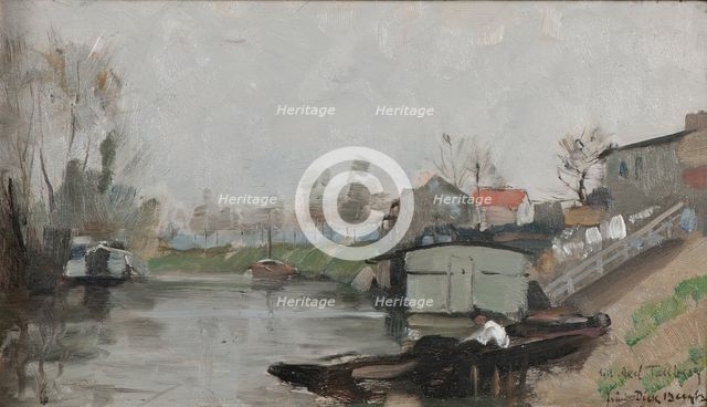 Suburb of Paris. Creator: Sven Richard Bergh.
