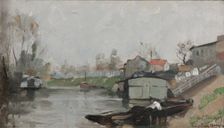 Suburb of Paris. Creator: Sven Richard Bergh