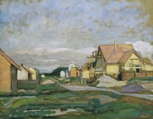Suburban settlement, undated. (c1920s) Creator: Johanna Kampmann-Freund