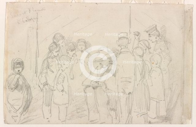 Succes d'Ernesti a Cologne, 1858. Creator: James Abbott McNeill Whistler.