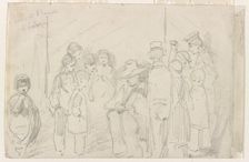Succes d'Ernesti a Cologne, 1858. Creator: James Abbott McNeill Whistler