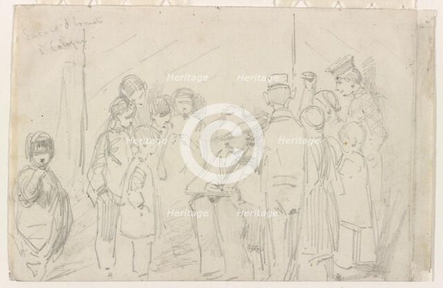 Succes d'Ernesti a Cologne, 1858. Creator: James Abbott McNeill Whistler.