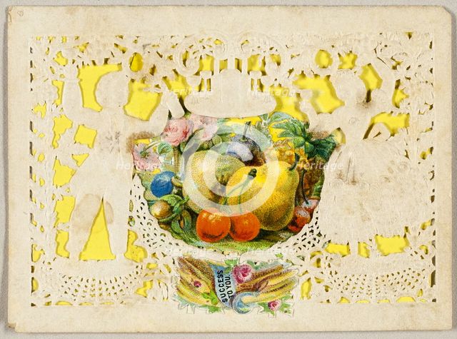 Success to You (valentine), 1855/59. Creator: Unknown.