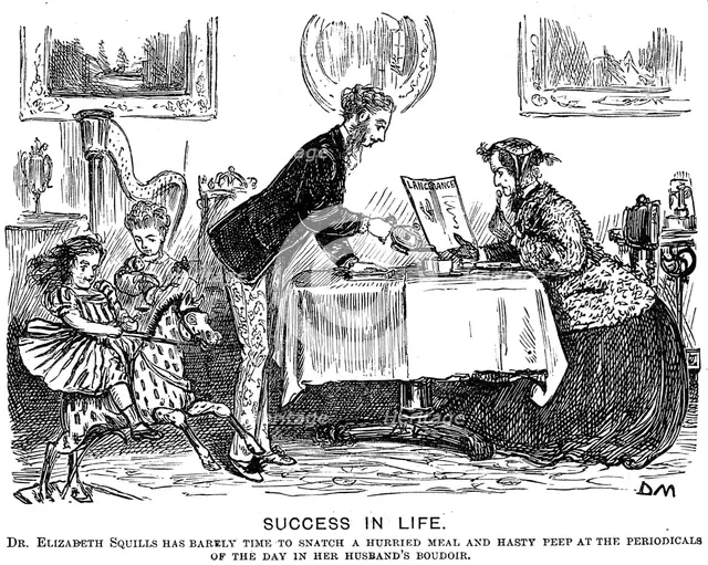 'Success in Life', 1867. Artist: George du Maurier