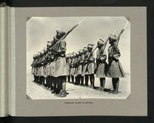 Sudanese troops on parade, 1964. Creators: Colonial Office, Unknown