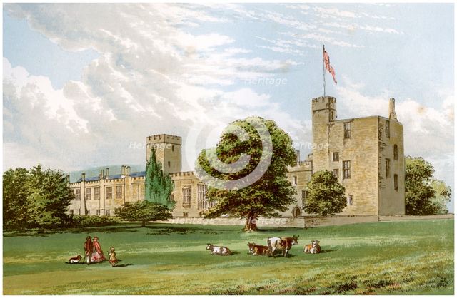 Sudeley Castle, Gloucestershire, home of the Dent family, c1880. Artist: Unknown