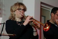 Sue Richardson, Seaford Head Golf Club, Seaford, Feb 2016. Artist: Brian O'Connor