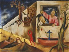 Sueño y presentimiento (Dream and Premonition), 1947. Creator: Izquierdo, María (1902-1955)