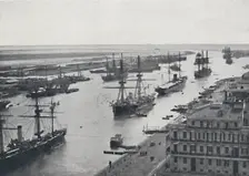 Suez Canal 1924. Artist: Zangaki