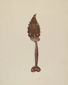Suffolk Latch, c. 1939. Creator: Regina Henderer