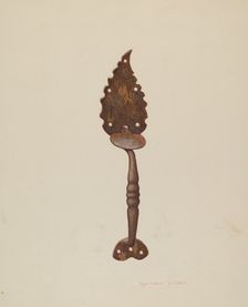 Suffolk Latch, c. 1939. Creator: Regina Henderer